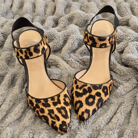 Franco Sarto Shoes - Leopard Print Women's Heels